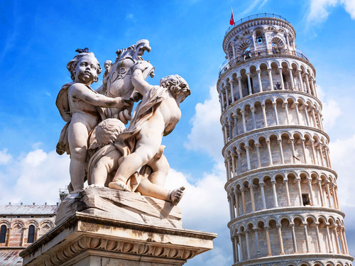 Livorno to Florence and Pisa with Leaning Tower Entrance Ticket Excursion